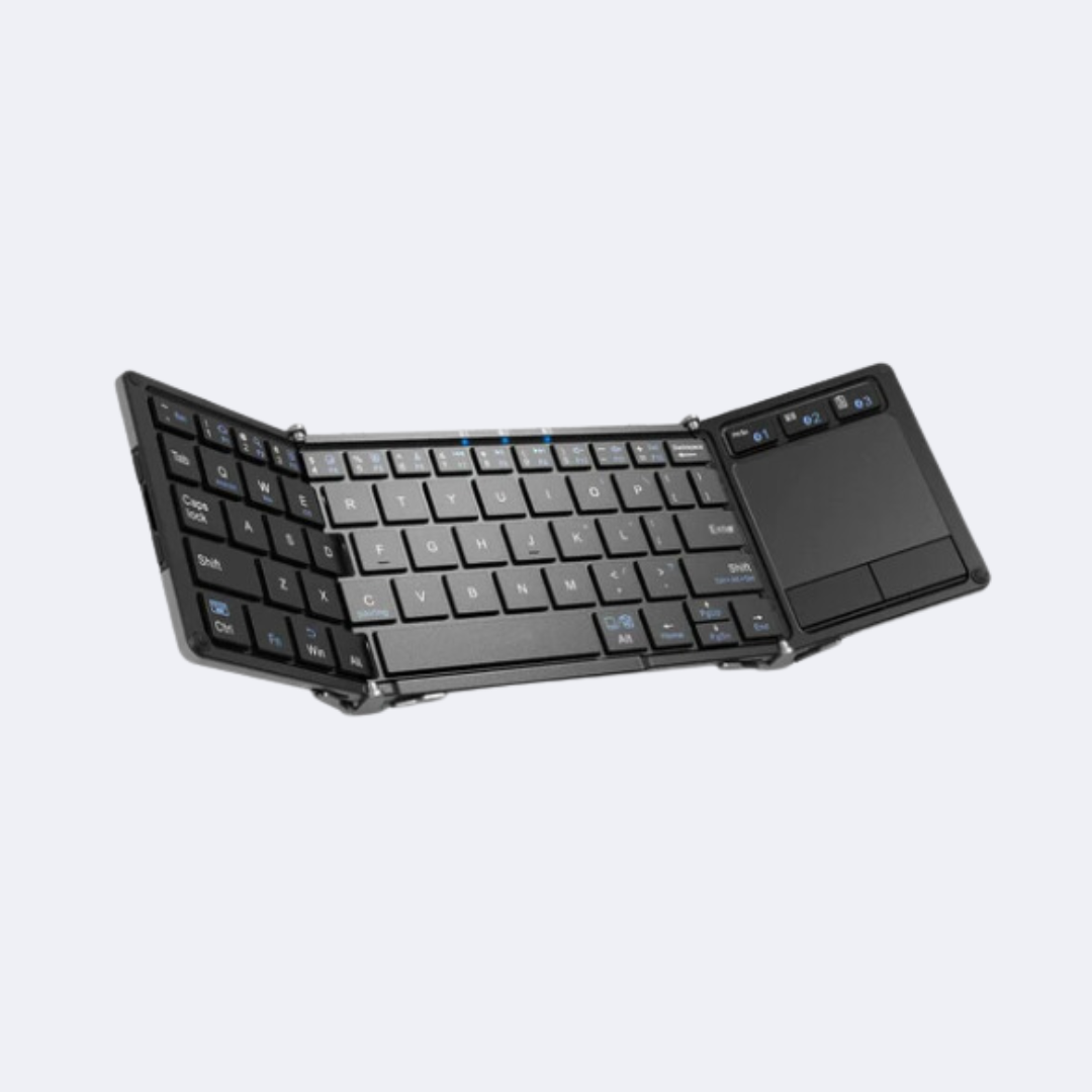 Folding Bluetooth Keyboard & Touchpad