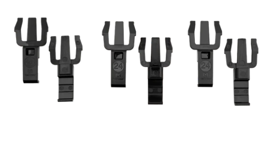 Hard Hat Clips for MSA Full Brim (3 Pair Pack)