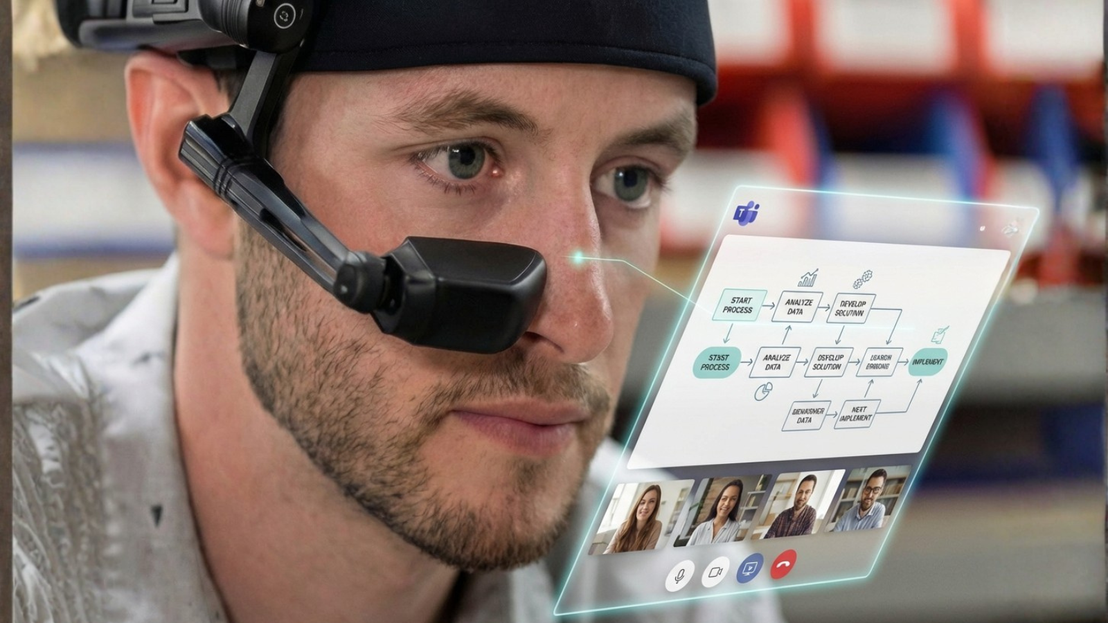 Connected worker program deployment in an industrial environment