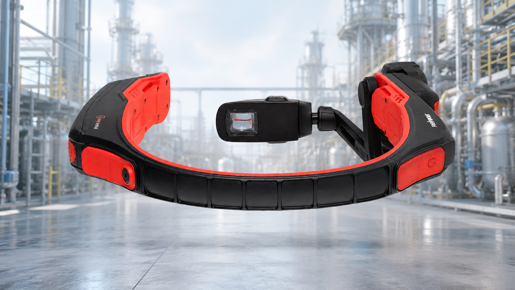 Back view of the RealWear Navigator Z1 headset