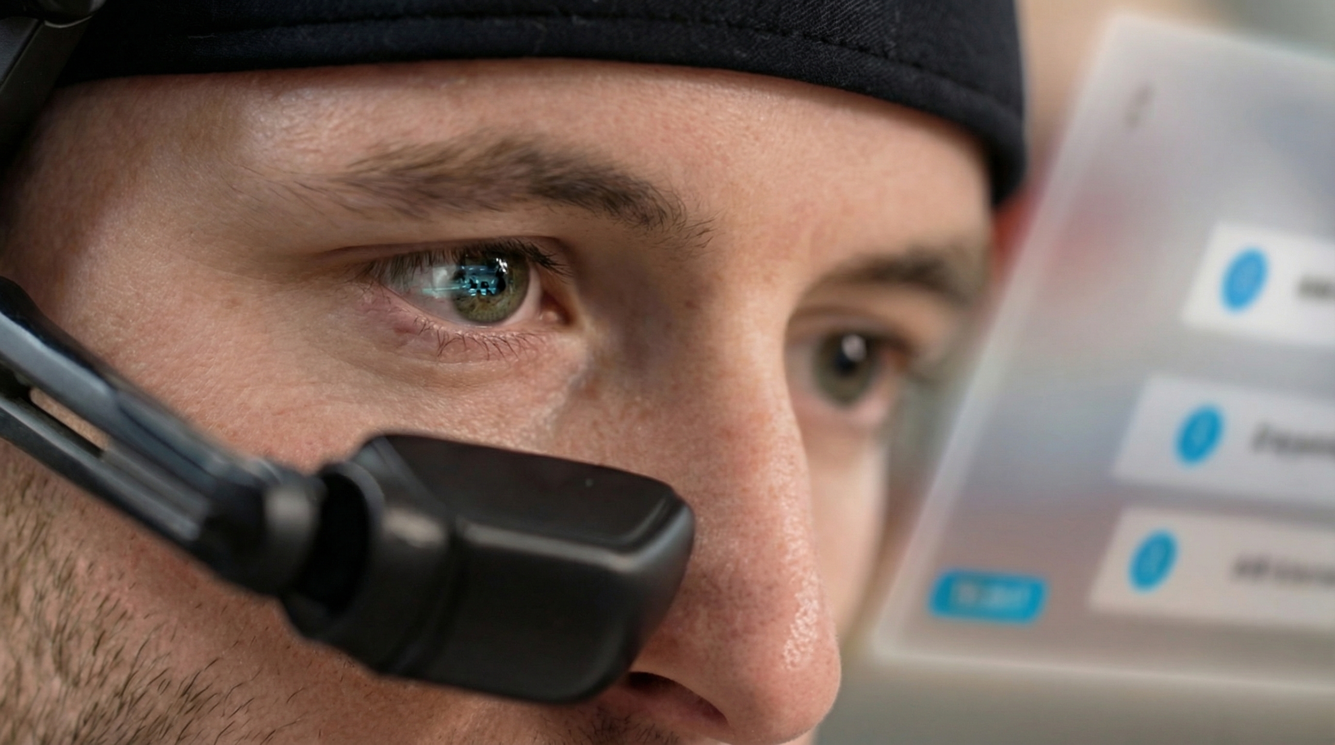 RealWear headset being used for Microsoft Teams field collaboration