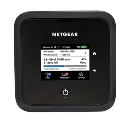 Netgear NightHawk M5 (5G / WiFi-6) Mobile Router (Unlocked) – Frontier Wear